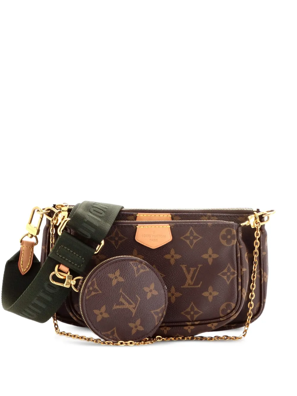 Louis Vuitton Pre-Owned Multi Pochette Accessoires Monogram Canvas crossbody bag - Marrone