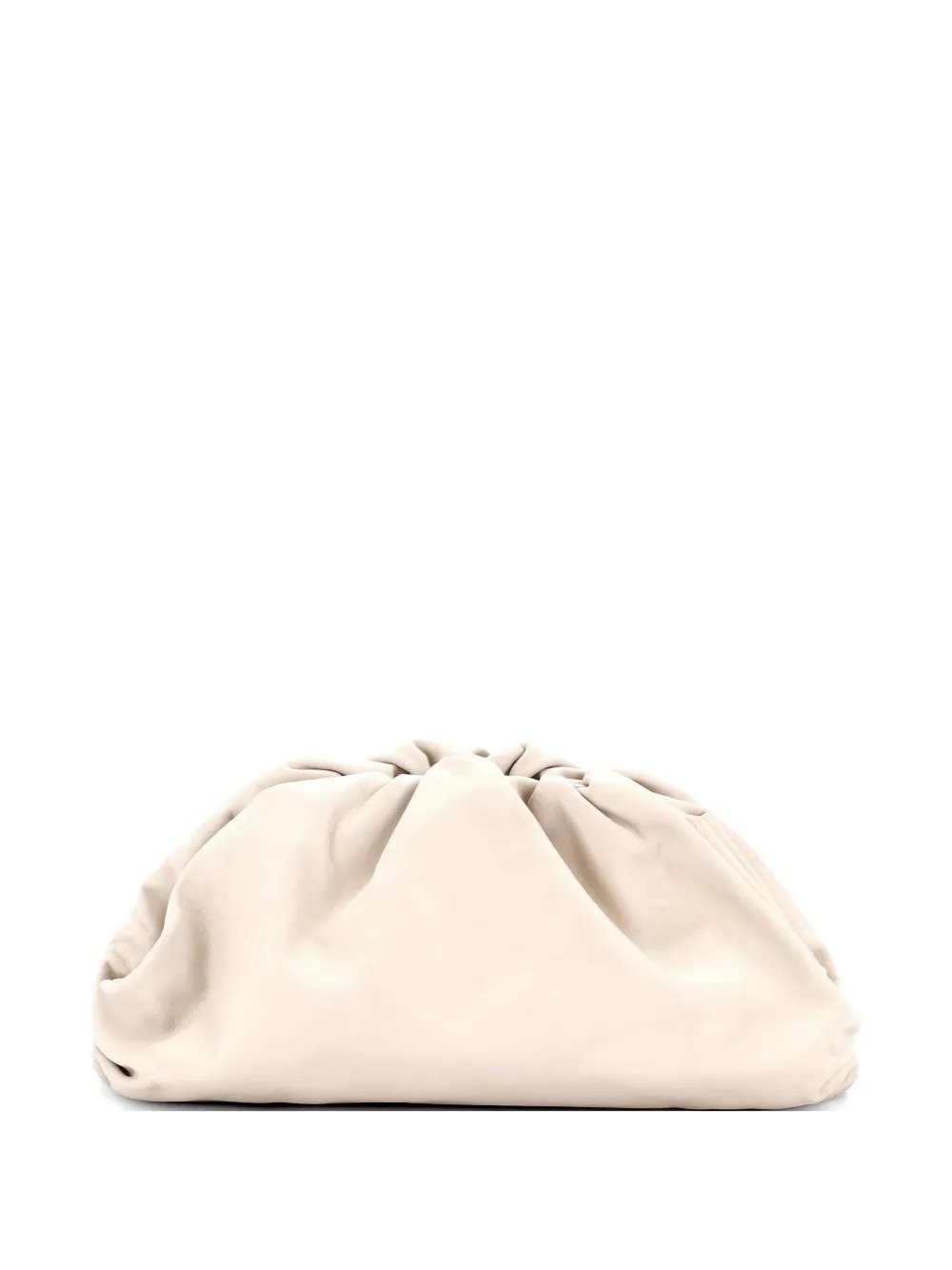 Bottega Veneta Pre-Owned The Pouch Leather clutch bag - Toni neutri