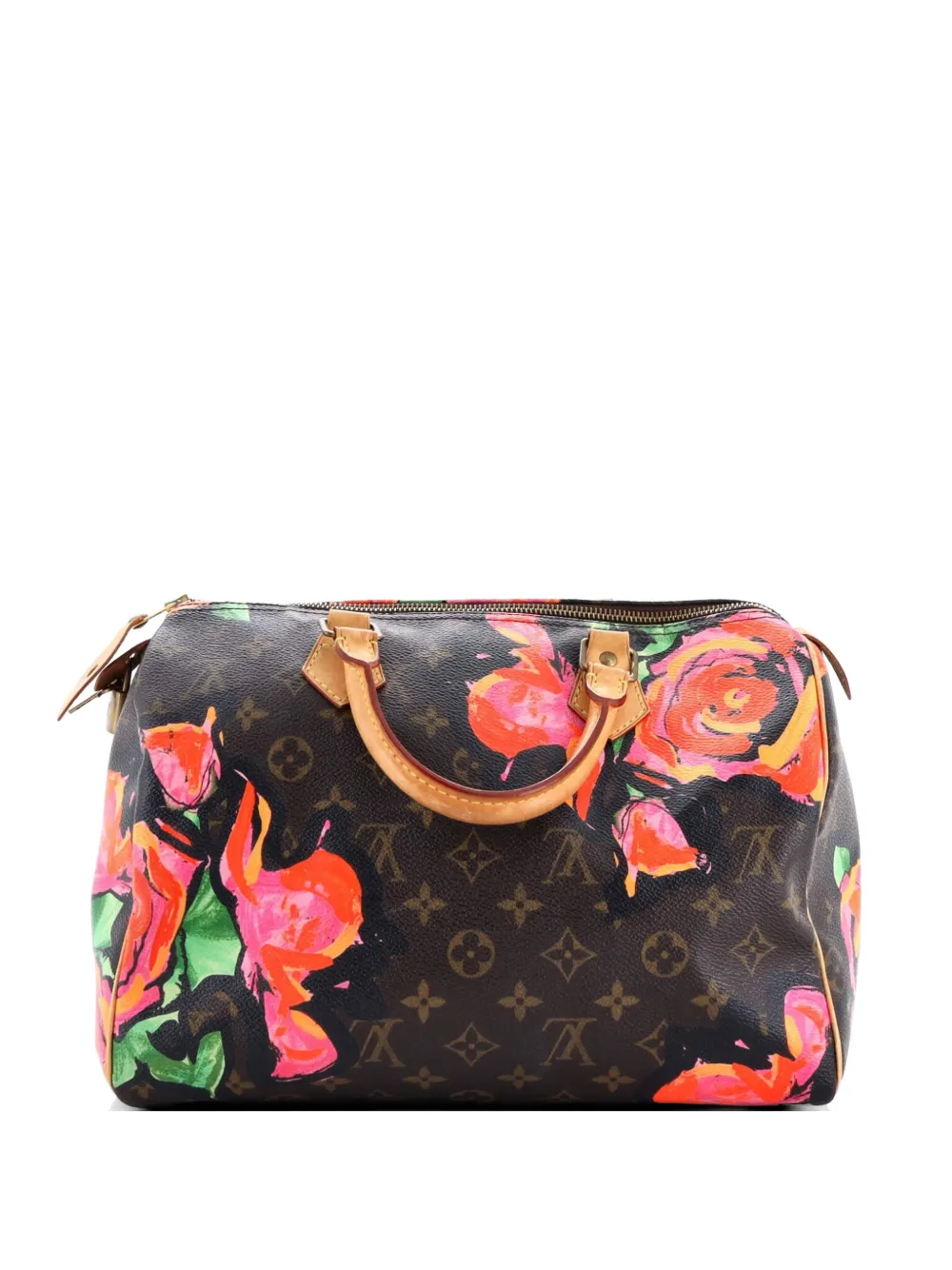 Louis Vuitton Pre-Owned Speedy Limited Edition Monogram Roses 30 handbag - Marrone