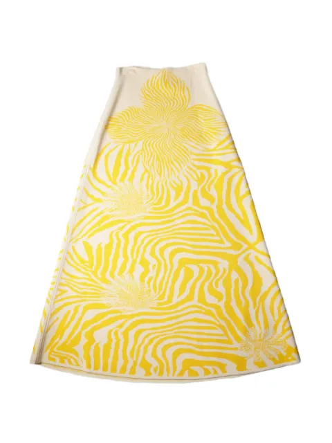 Alexis Jazlyn patterned midi skirt