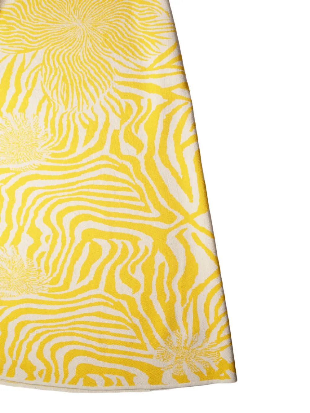  Alexis Jazlyn Patterned Midi Skirt - Yellow 