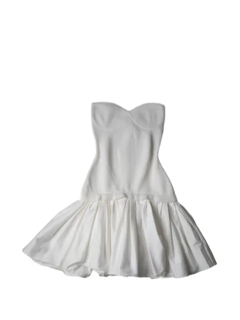 Alexis Dasia strapless textured mini dress