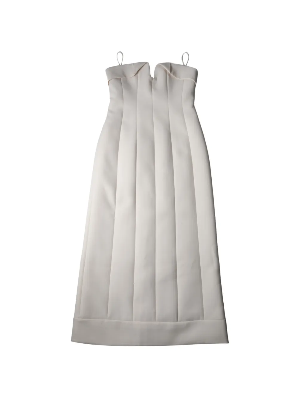 Alexis Donella panelled midi dress - Toni neutri
