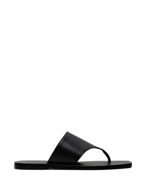 A.EMERY The Paton croc-effect sandals