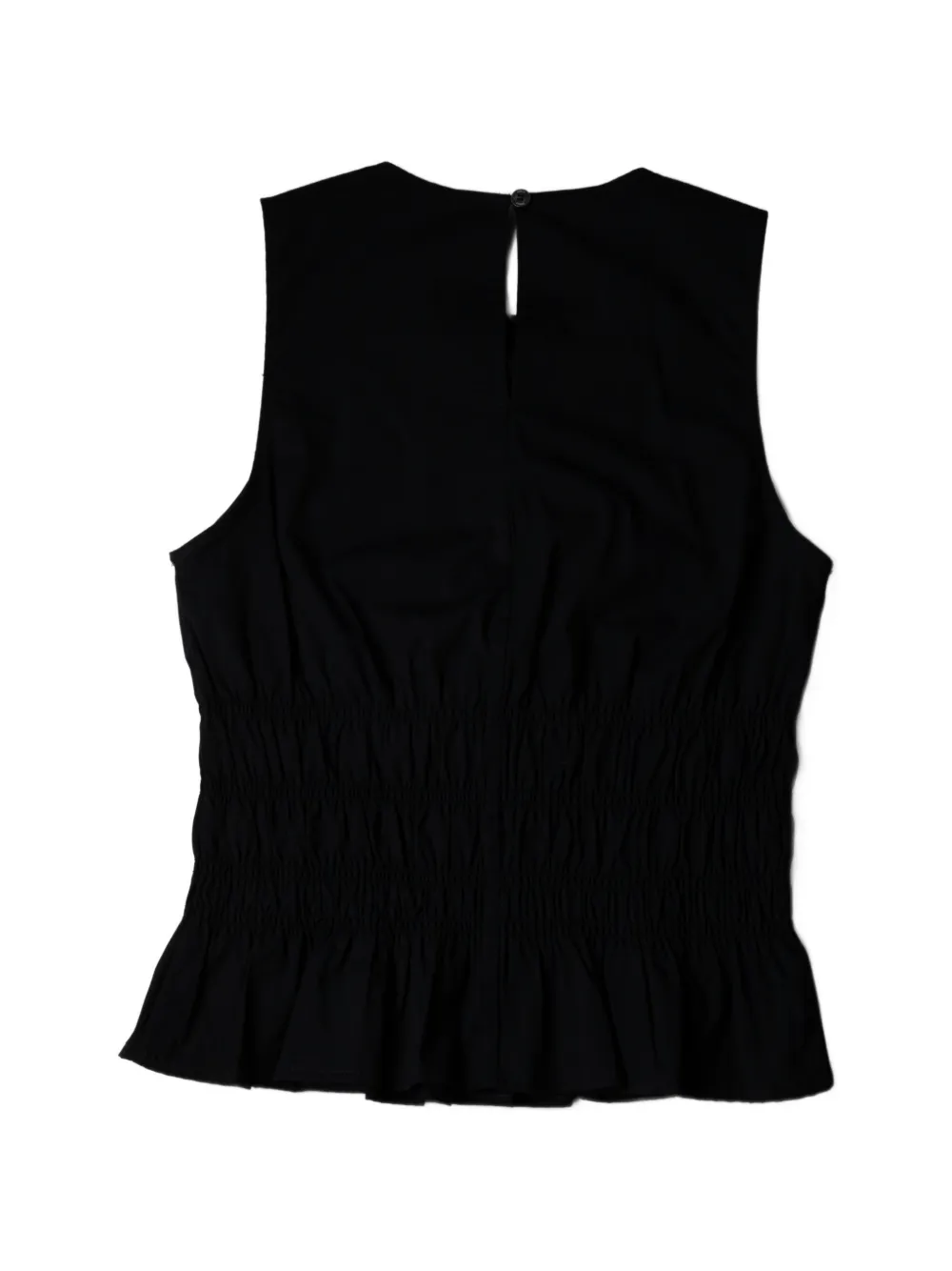 STAUD Culver top met ronde hals Zwart