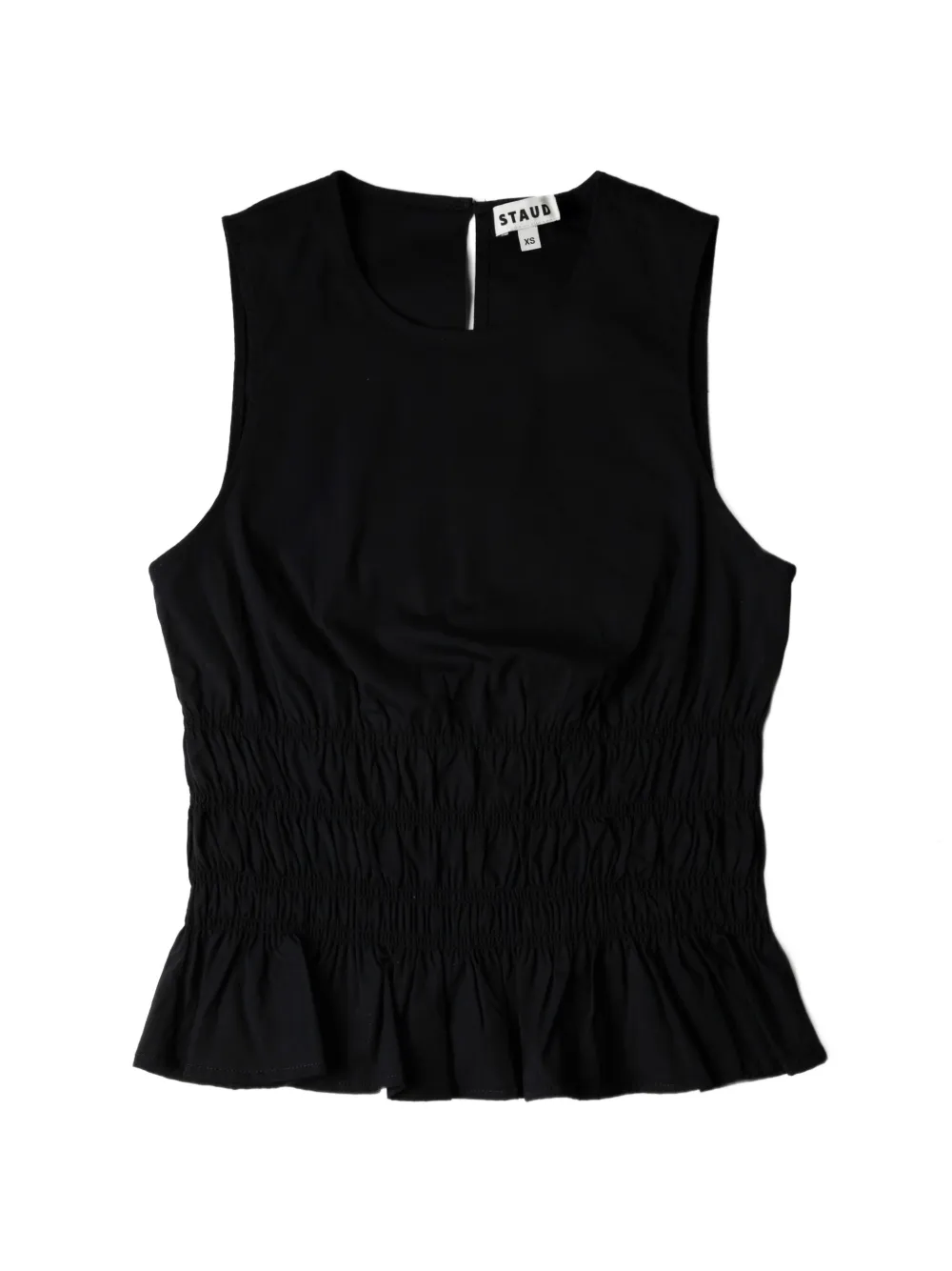 STAUD Culver round-neck top - Nero