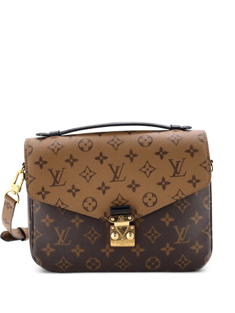 Louis Vuitton Pre-Owned Pochette Metis Reverse Monogram Canvas crossbody bag - Marrone