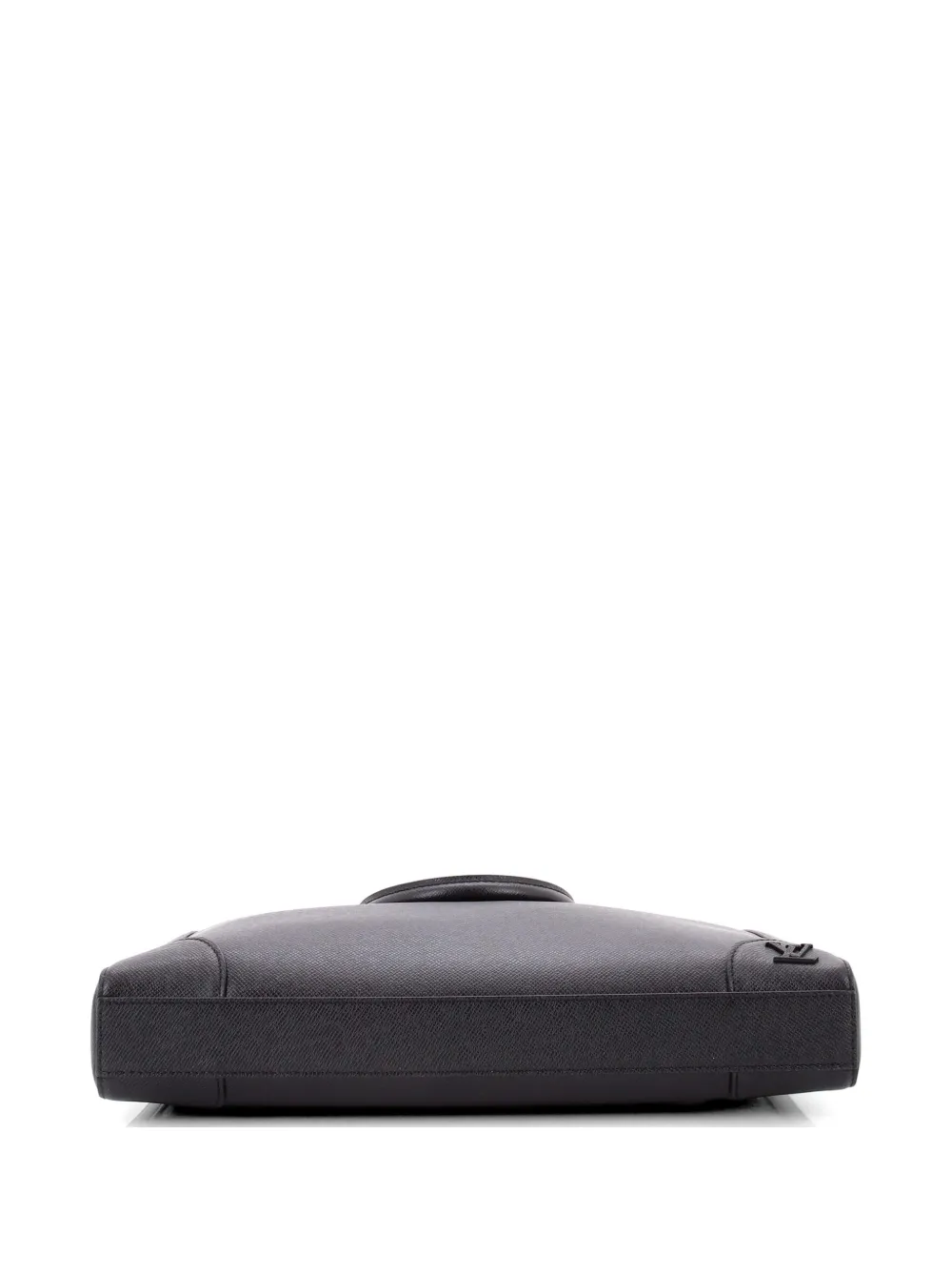 Slim Briefcase Taiga Leather Business Bag
