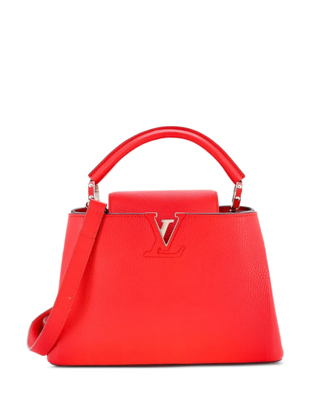 Louis Vuitton Pre-Owned Capucines Bag Leather BB satchel - Red