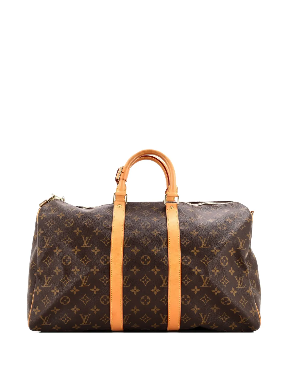 Louis Vuitton Pre-Owned Keepall Bandouliere Bag Monogram Canvas 45 travel bag - Marrone