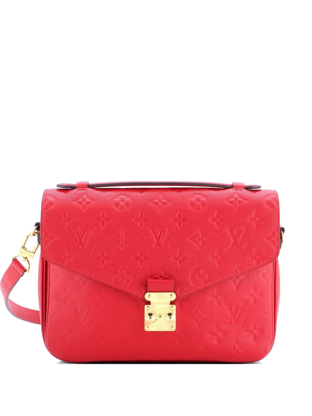 Louis Vuitton Pre-Owned Pochette Metis Monogram Empreinte Leather crossbody bag - Rot