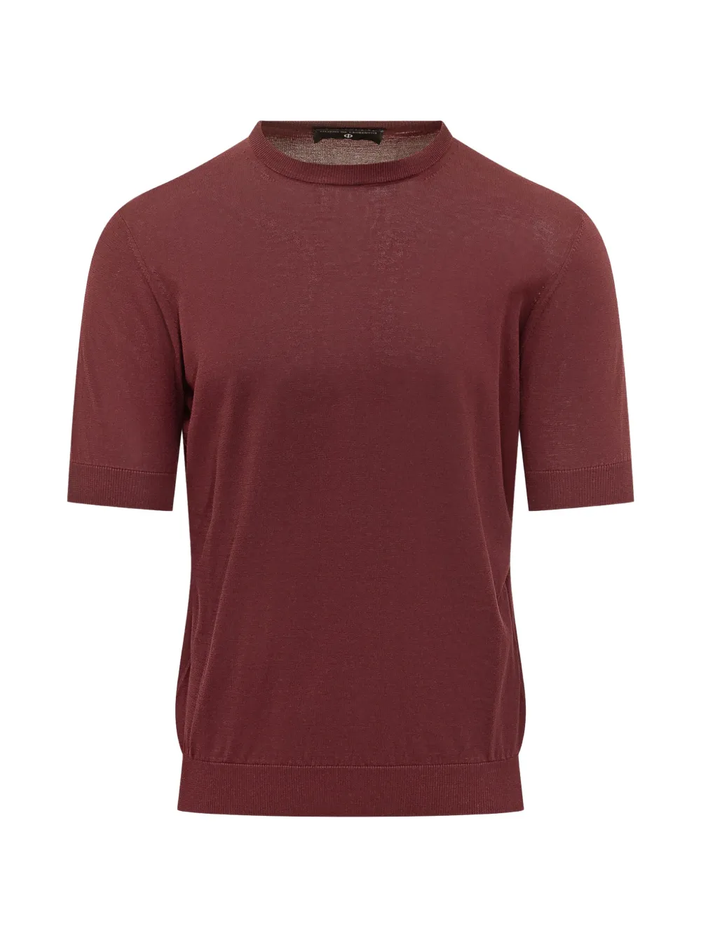Filippo De Laurentiis fine-knit T-shirt - Rosso