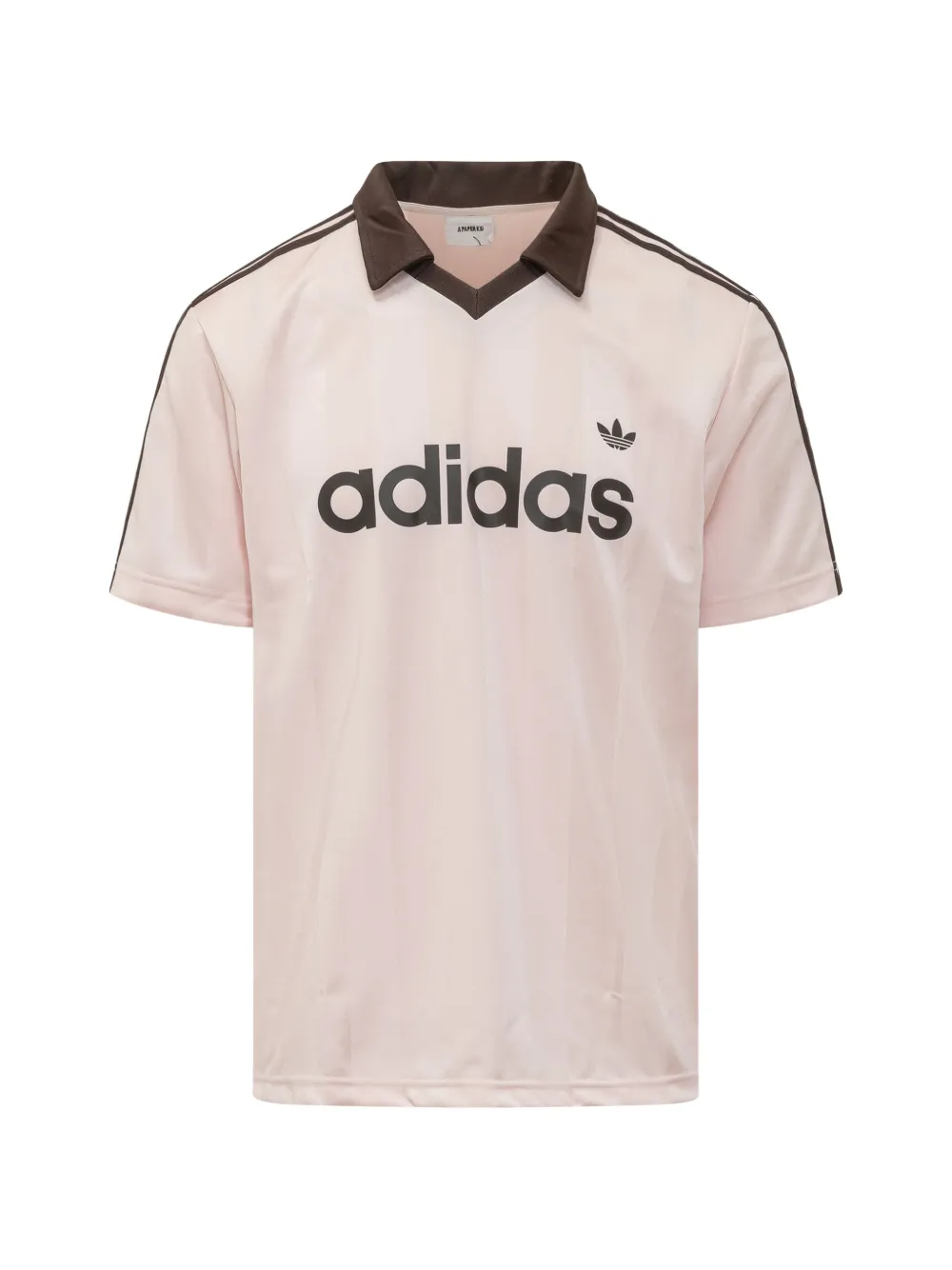 adidas striped short-sleeve T-shirt - Rosa