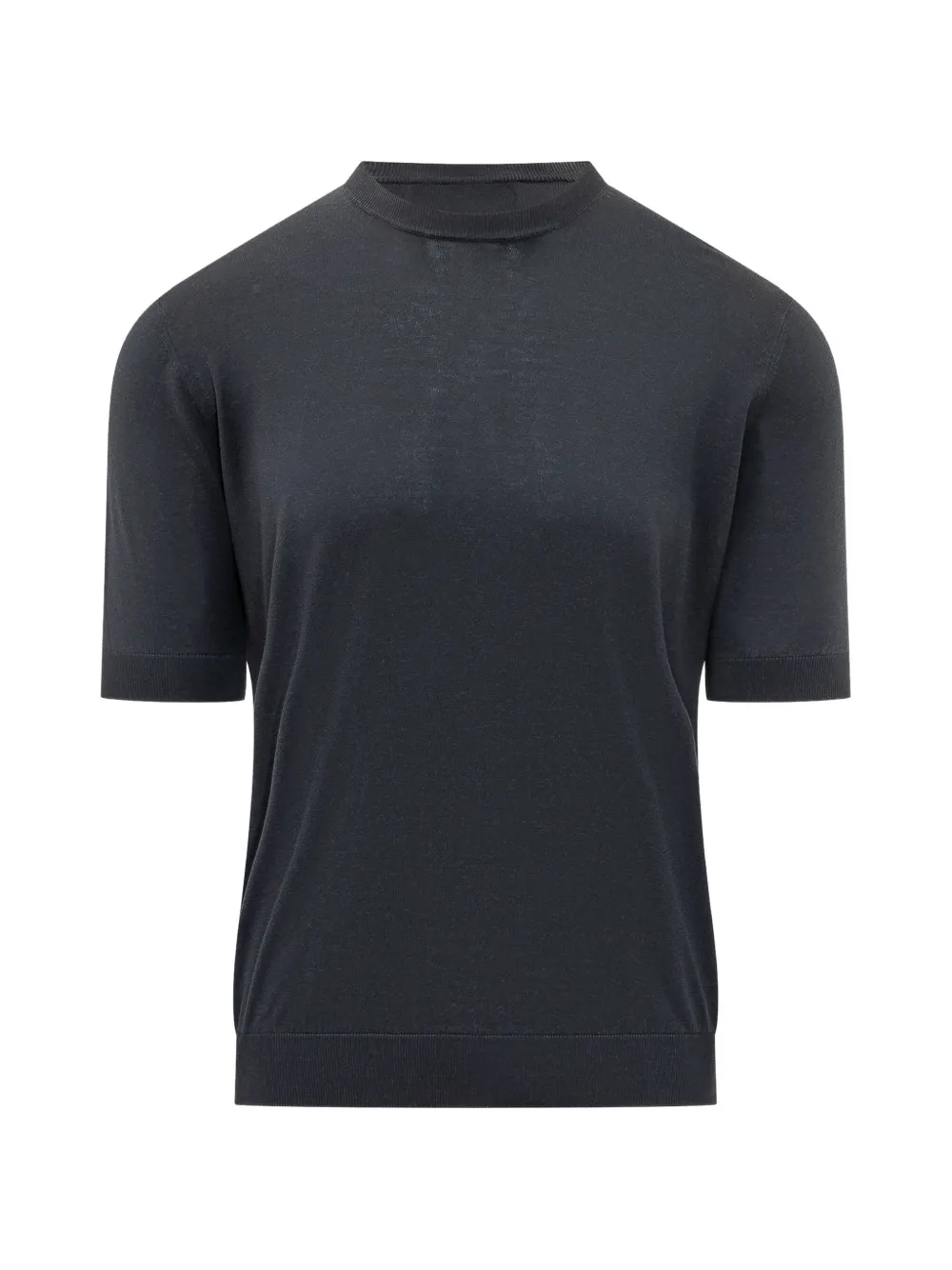Filippo De Laurentiis short-sleeve silk sweater - Blu