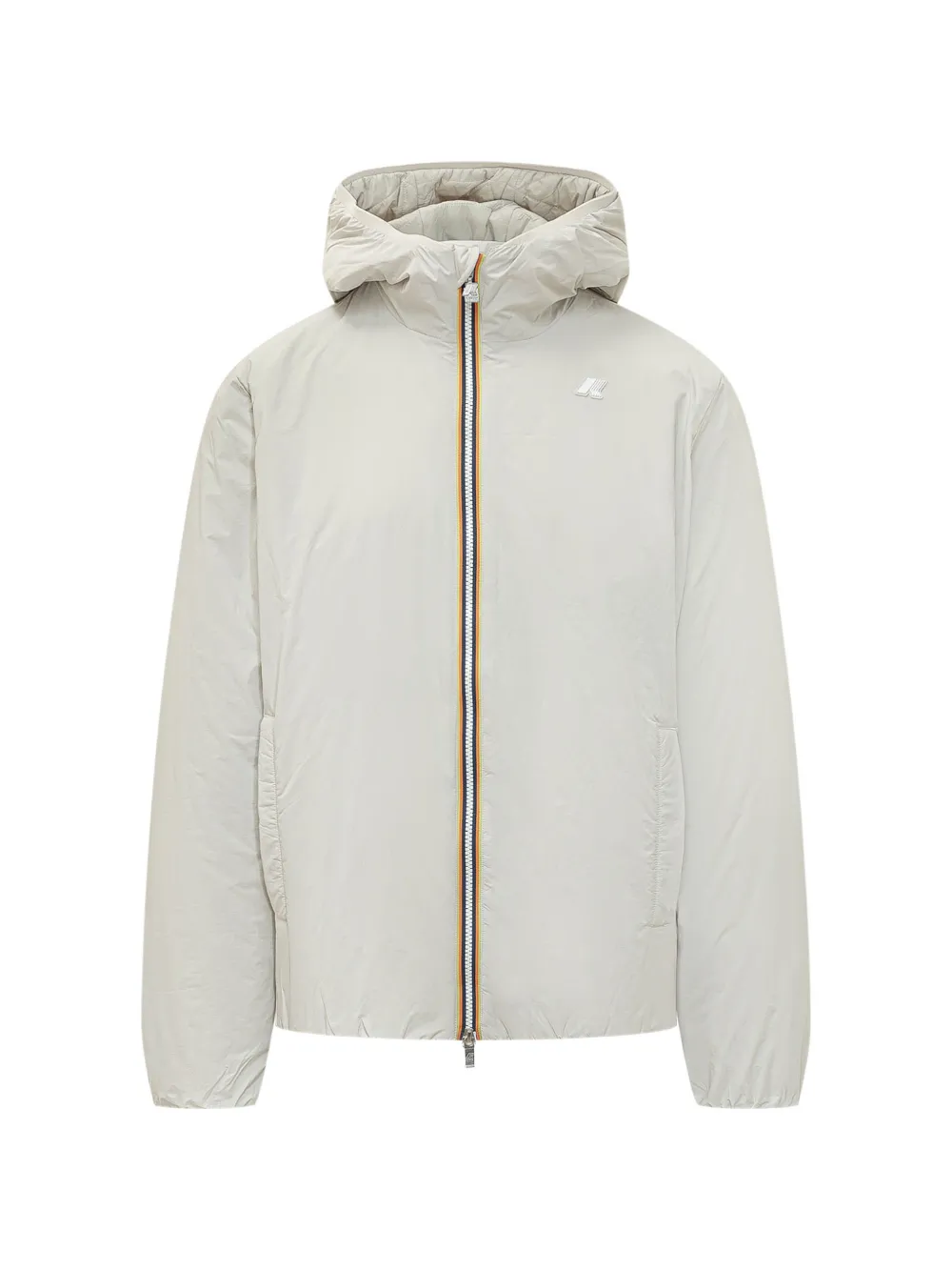 K-Way Plain Warm hooded jacket - Toni neutri