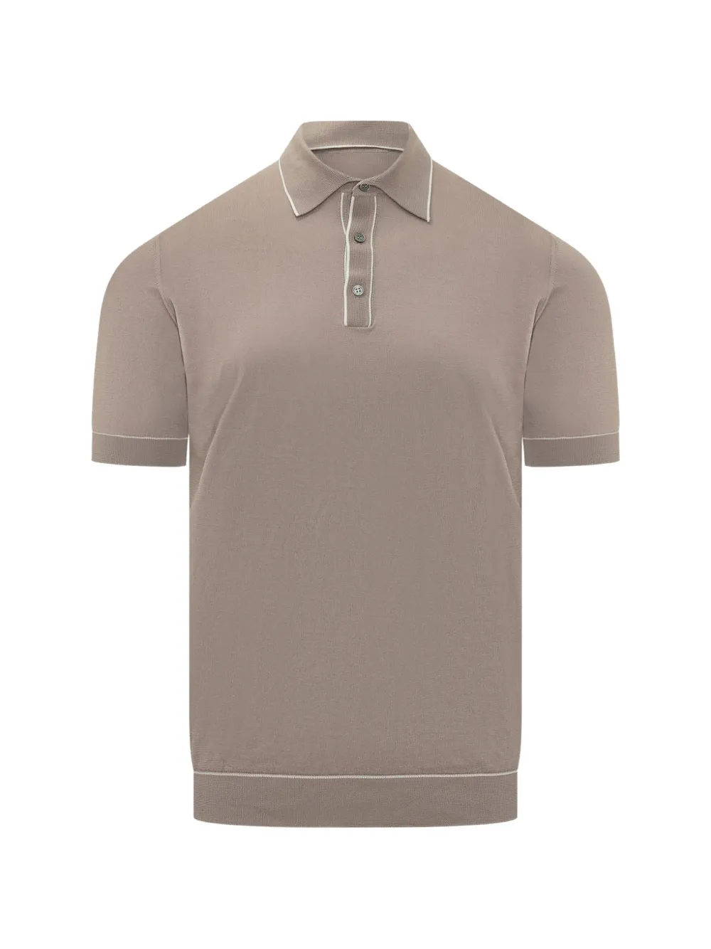 Filippo De Laurentiis short-sleveved polo-shirt - Braun