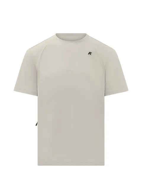 K-Way Sergine logo-patch T-shirt