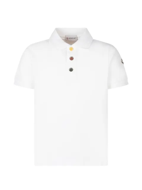 Moncler Enfant button polo shirt