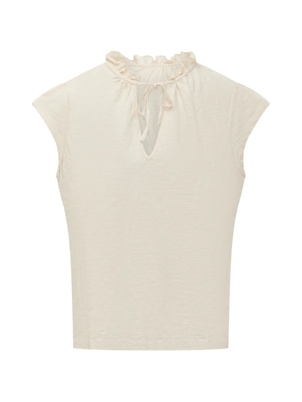 Ba&Sh Very ruffled blouse - Toni neutri