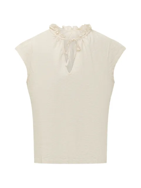 Ba&Sh Very ruffled blouse