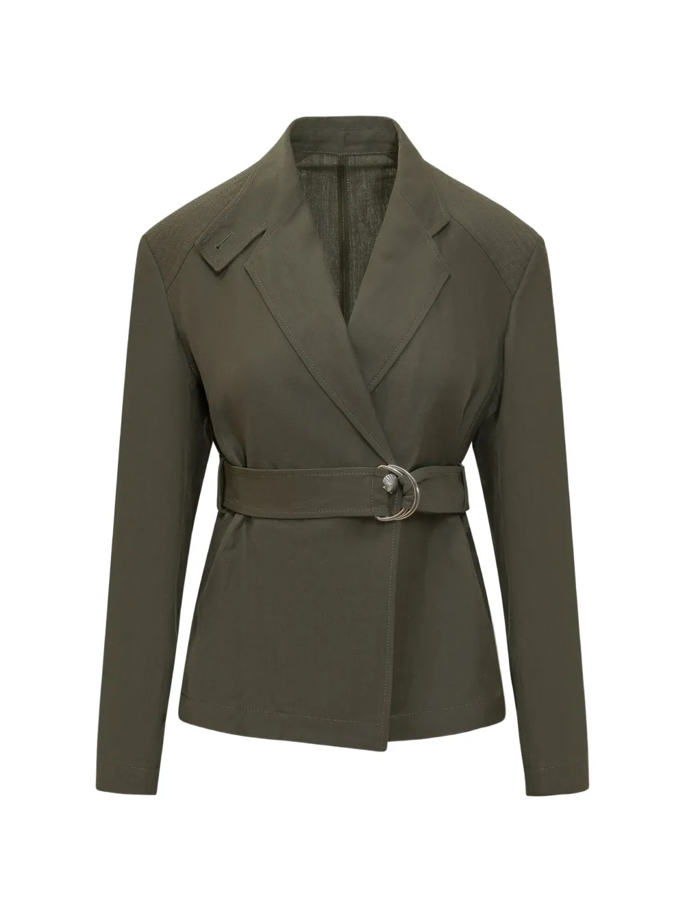 The Seafarer Jacke mit Gürtel - Grün