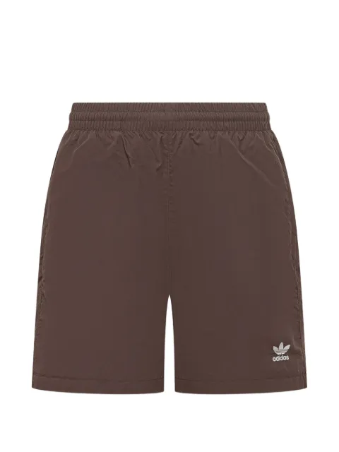 adidas logo elasticated shorts