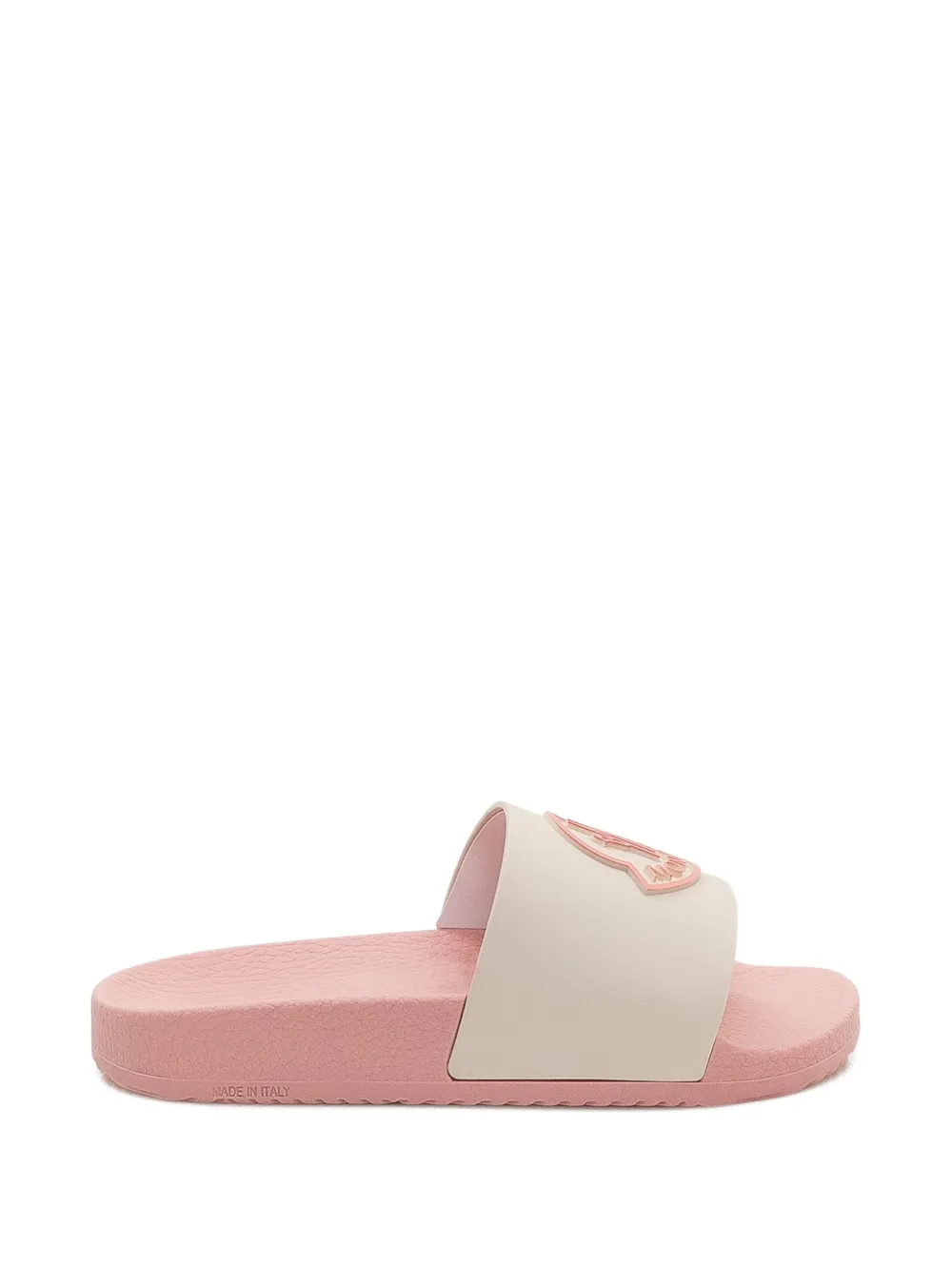 Moncler Enfant petite Basile slides Roze