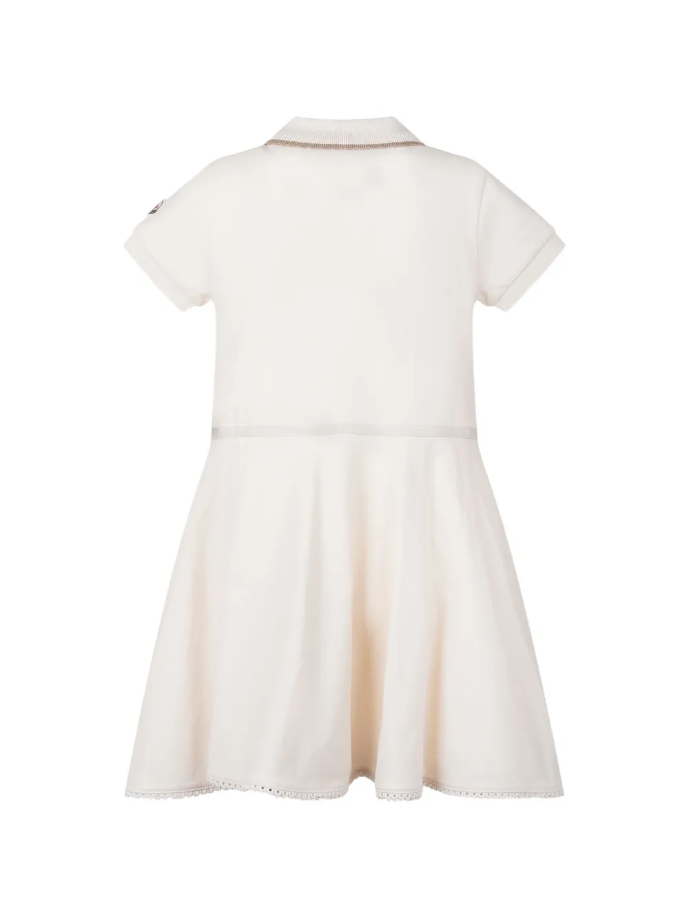 Moncler Enfant Jurk met polokraag Beige