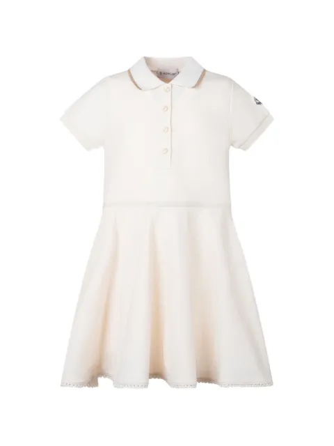 Moncler Enfant collared short-sleeve dress