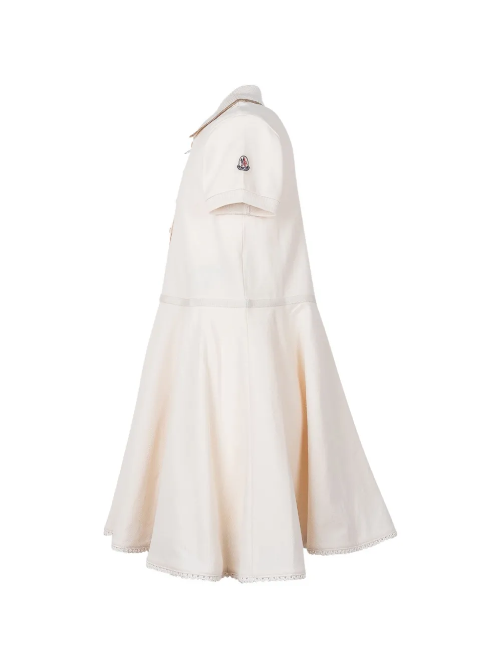 Moncler Enfant Jurk met polokraag Beige