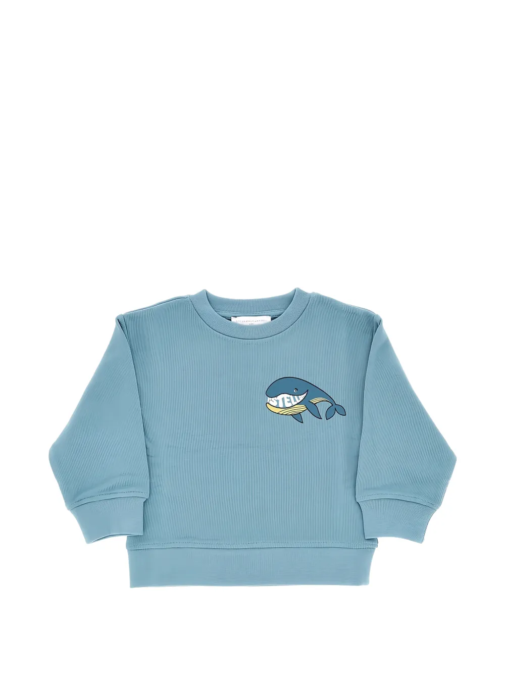 Stella McCartney Kids whale-graphic sweatshirt - Blu