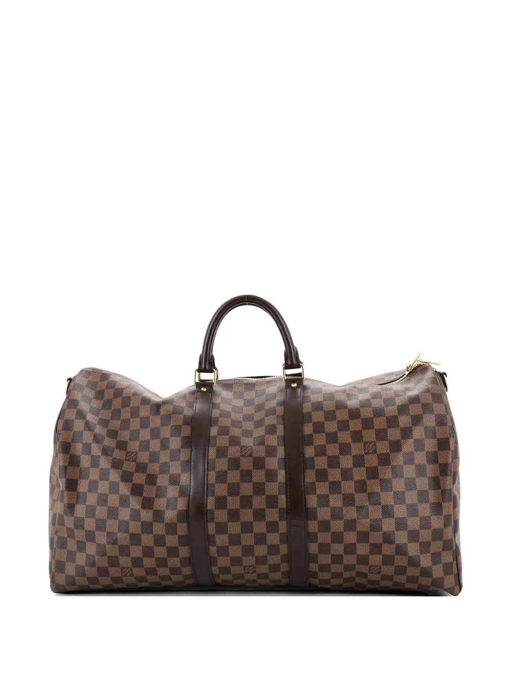 Louis Vuitton Pre-Owned Keepall Bandouliere Bag Damier 55 travel bag - Marrone