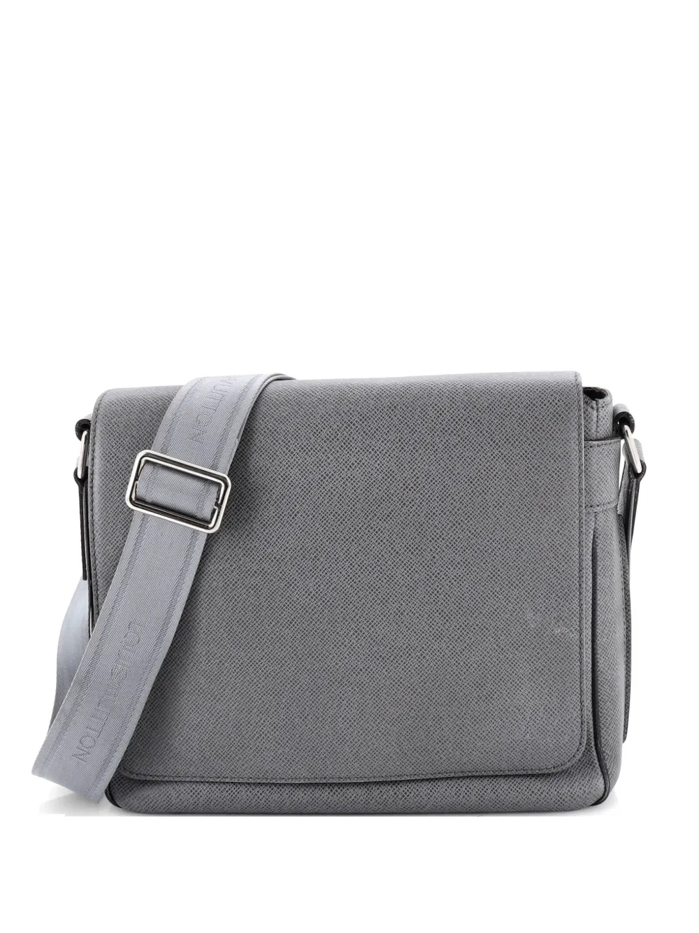 Louis Vuitton Pre-Owned Roman Handbag Taiga Leather PM crossbody bag - Grigio