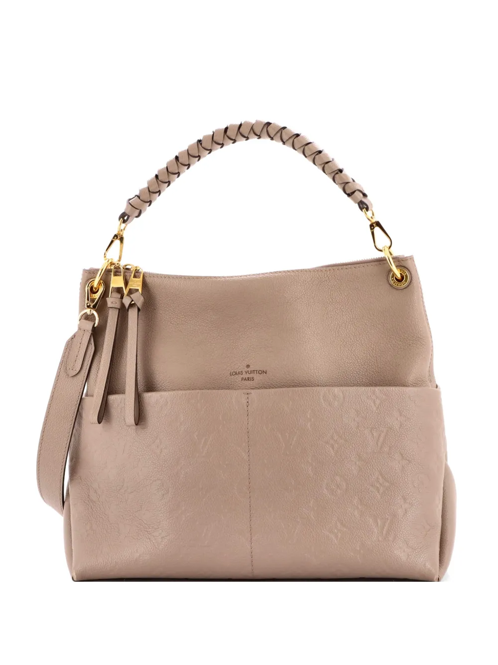 Louis Vuitton Pre-Owned Maida Handbag Monogram Empreinte Leather hobo bag - Neutrals