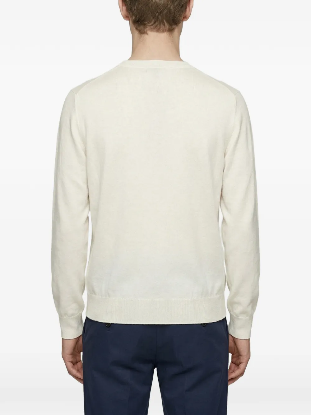  Altea Crew Neck Knitwear - White 