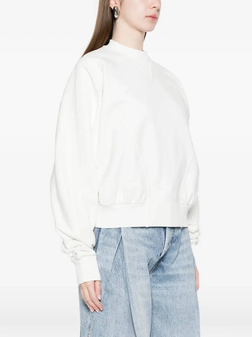 Sportmax Sweater met ronde hals Wit