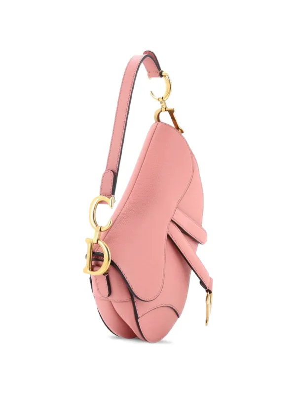 Christian Dior Pre-Owned サドル ハンドバッグ レザー ミニ 