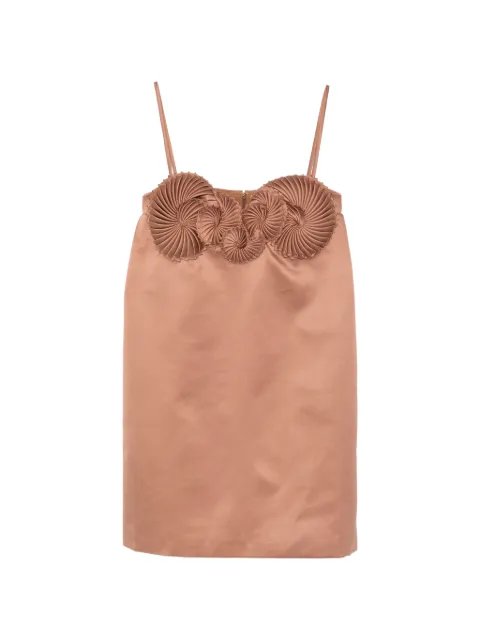 Rosanna Ocampo vestido corto sin mangas