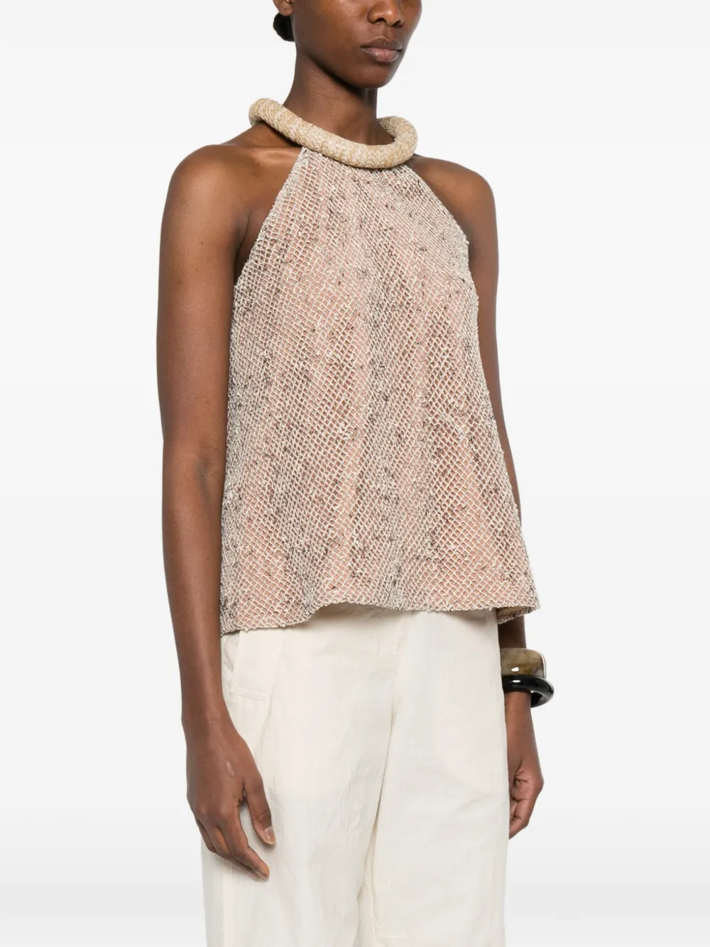  Rosanna Ocampo Tuka Top - Neutrals 