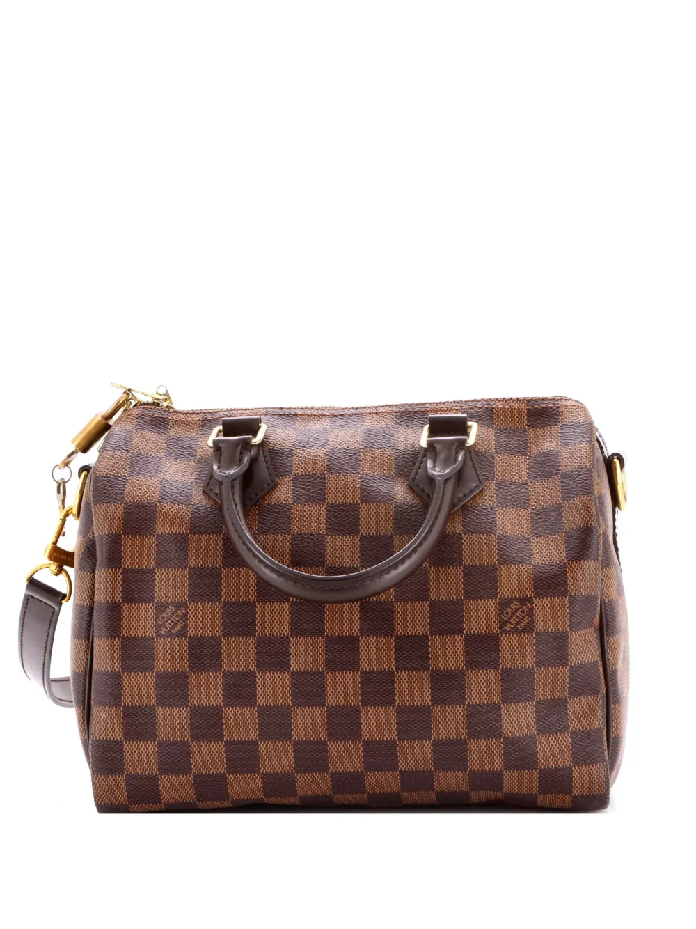 Louis Vuitton Pre-Owned Speedy Bandouliere Bag Damier 25 satchel - Marrone