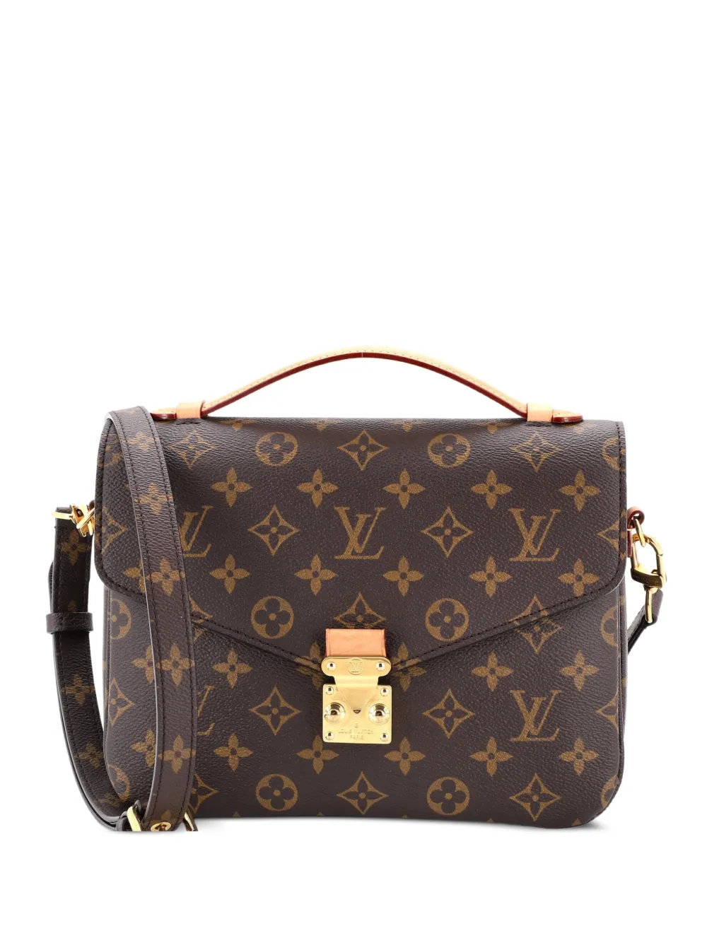 Louis Vuitton Pre-Owned Pochette Metis Monogram Canvas crossbody bag - Braun