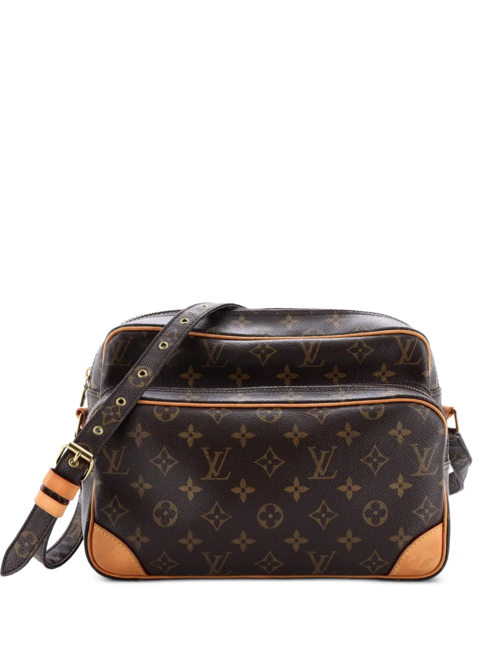 Louis Vuitton Pre-Owned Nil Messenger Bag Monogram Canvas 28 crossbody bag - Marrone