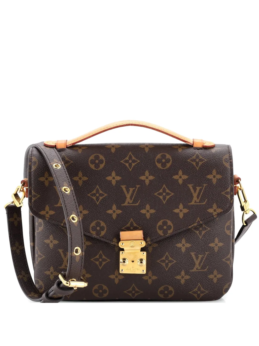 Louis Vuitton Pre-Owned Pochette Metis Monogram Canvas crossbody bag - Marrone