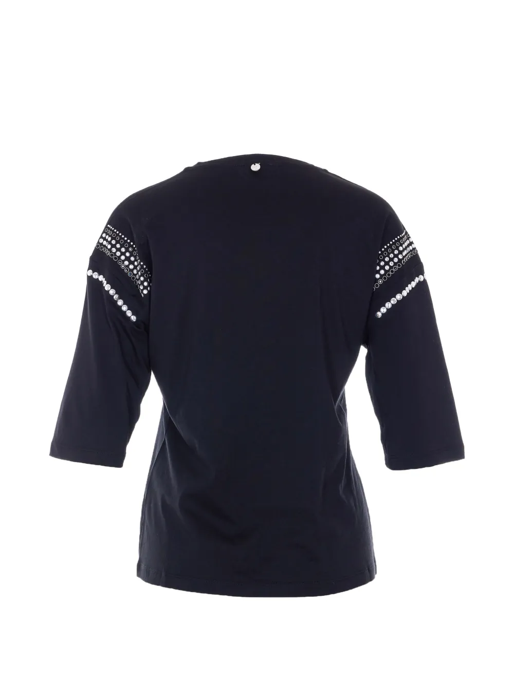 LIU JO T-shirt met applicaties Zwart