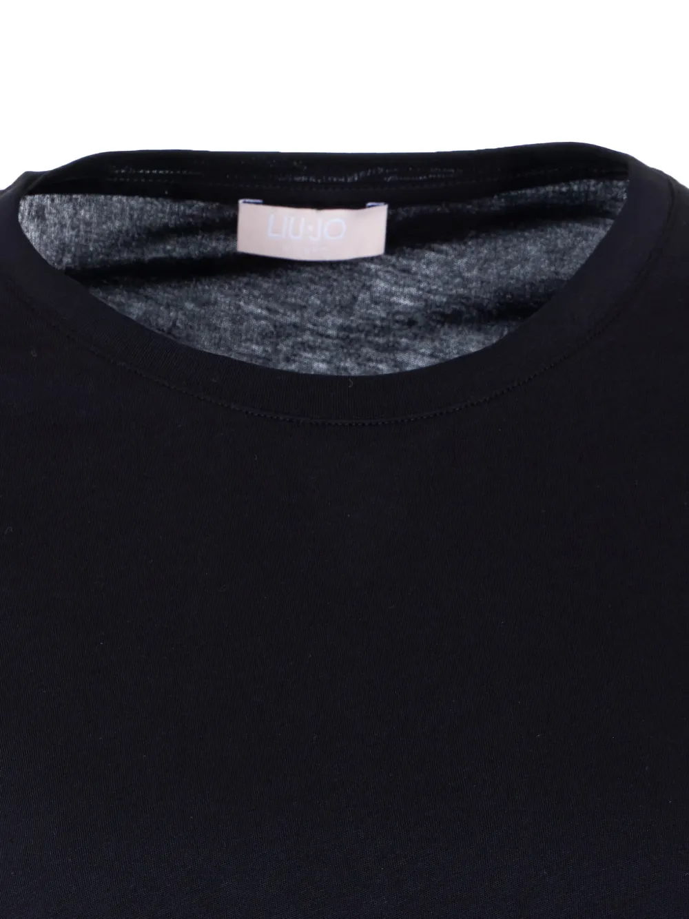 LIU JO T-shirt met applicaties Zwart