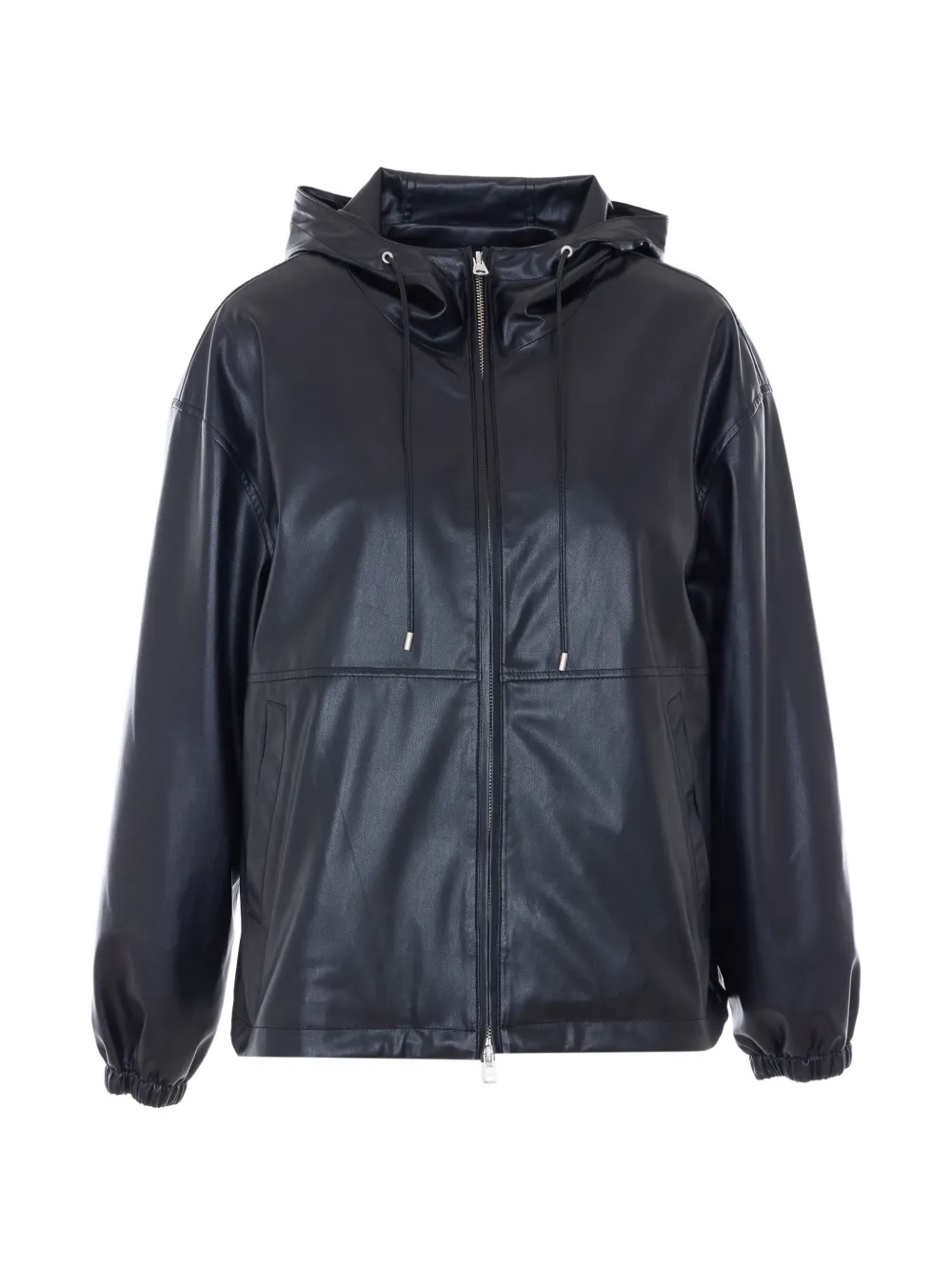 DUNST hooded zip jacket - Nero