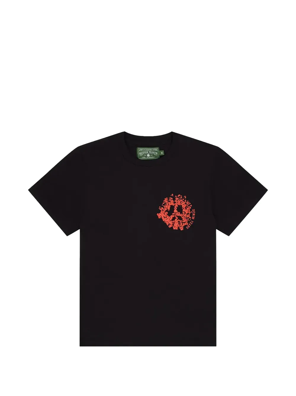 Denim Tears T-shirt a maniche corte - Nero