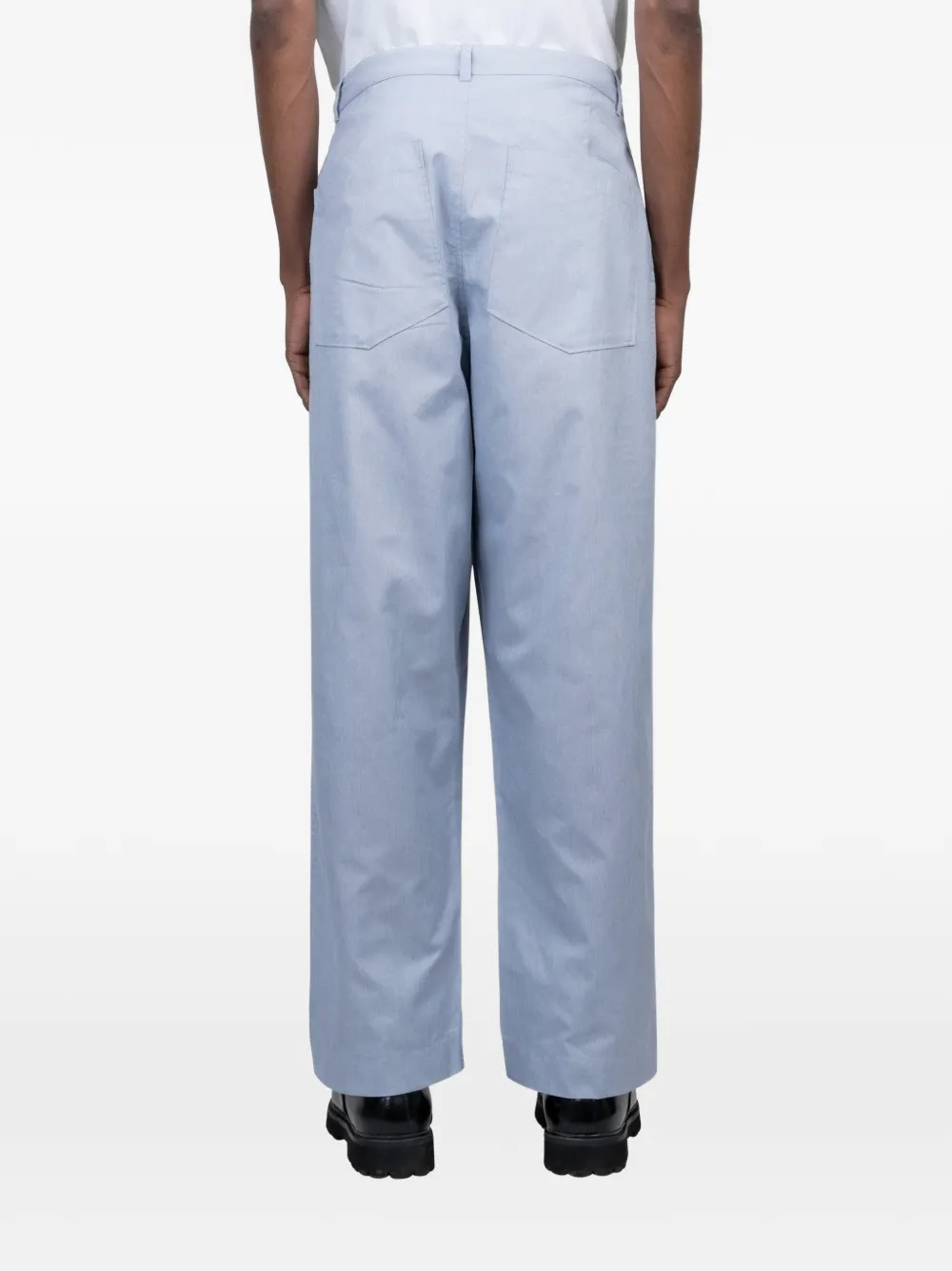  Universal Works Duke Front-pleat Trousers - Blue 