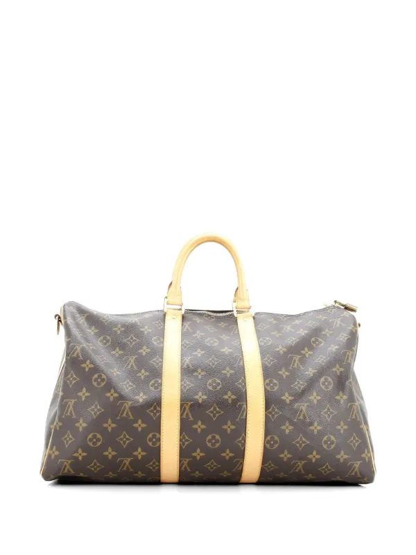 Louis Vuitton キーポルバンドリエール 45 ボストンバック Louis Vuitton Pre-Owned キーポル バンドリエール モノグラム