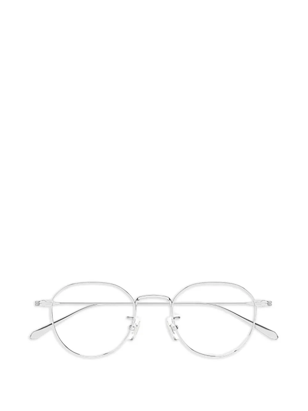 Montblanc round-frame glasses | Silver